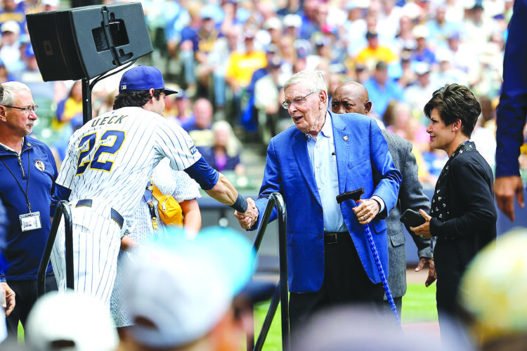 Bob Uecker tribute ceremony